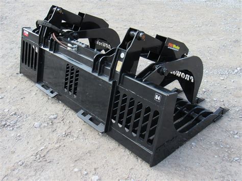 how to operate a skid steer with grapple|skid steer quick attach grapple.